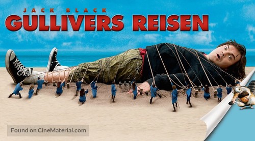 Gulliver&#039;s Travels - Swiss Movie Poster