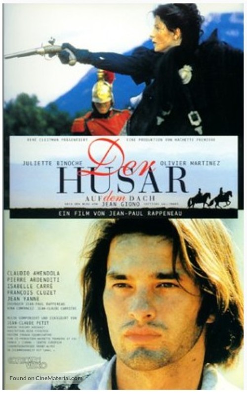 Le hussard sur le toit - German Movie Poster