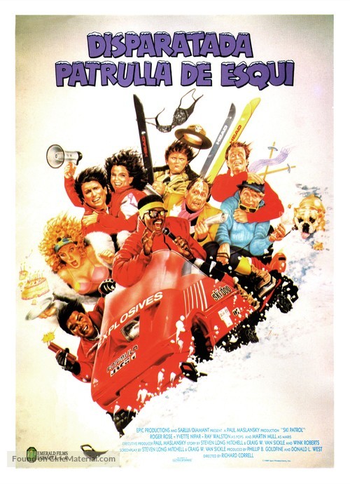 Ski Patrol - Spanish Movie Poster