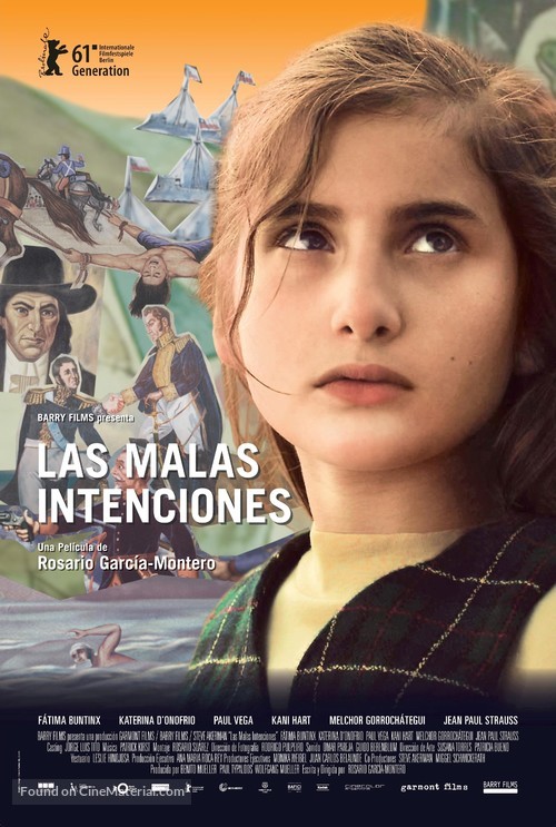 Las malas intenciones - Argentinian Movie Poster