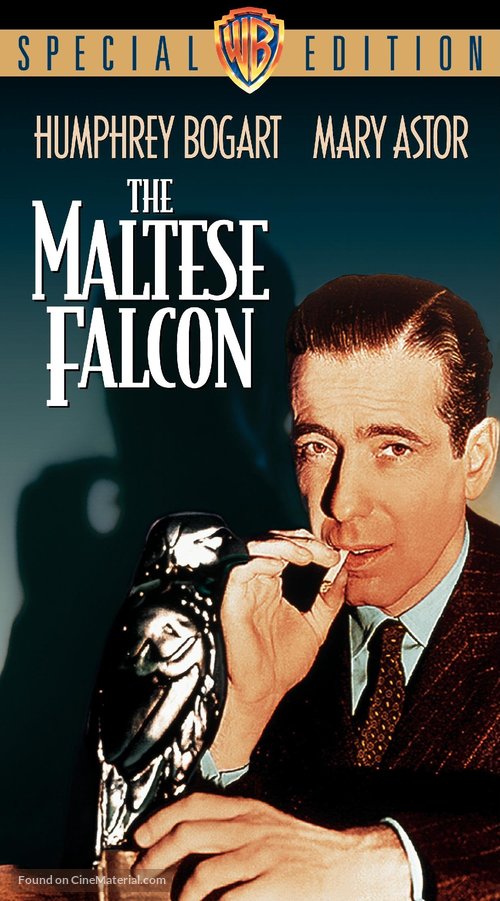 The Maltese Falcon - VHS movie cover