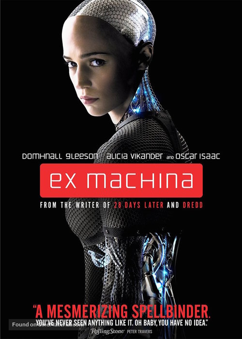 Ex Machina - DVD movie cover