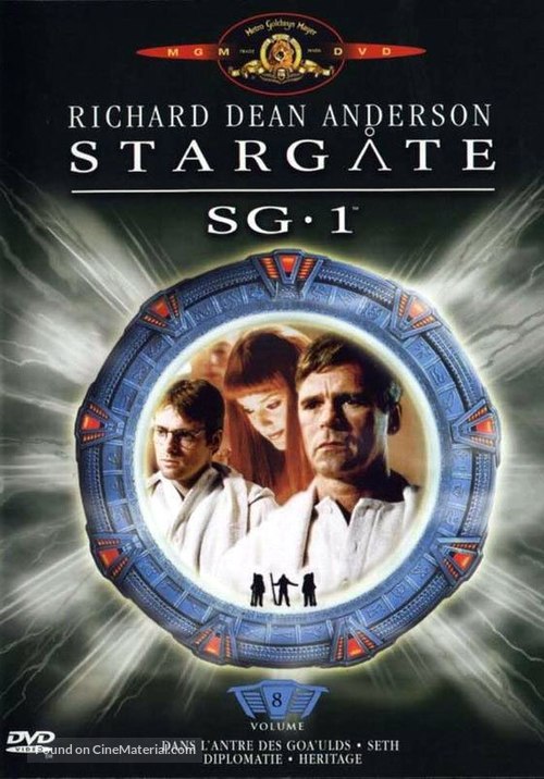 &quot;Stargate SG-1&quot; - French DVD movie cover