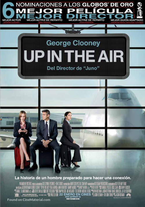 Up in the Air - Spanish Movie Poster