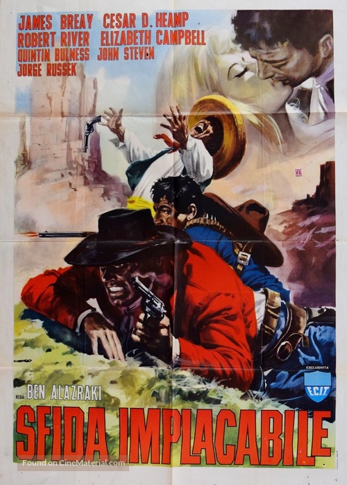 Los pistoleros - Italian Movie Poster