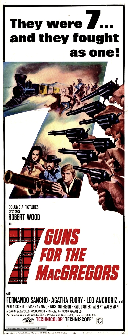 Sette pistole per i MacGregor - Movie Poster