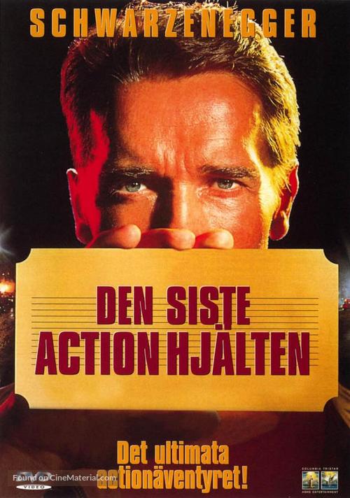 Last Action Hero - Swedish DVD movie cover