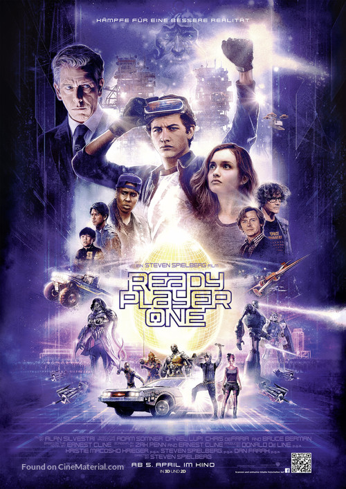 Ready Player One - German Movie Poster