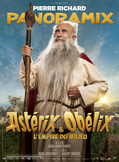 Astérix & Obélix: L'Empire du Milieu (2023) French movie poster
