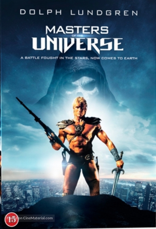 Masters Of The Universe - Danish DVD movie cover