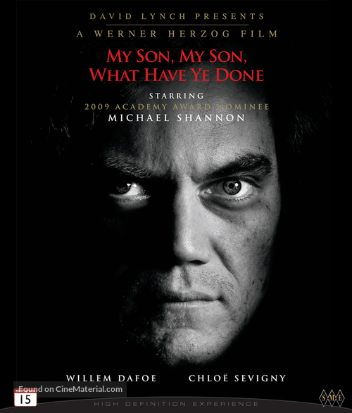 My Son, My Son, What Have Ye Done - Norwegian Blu-Ray movie cover