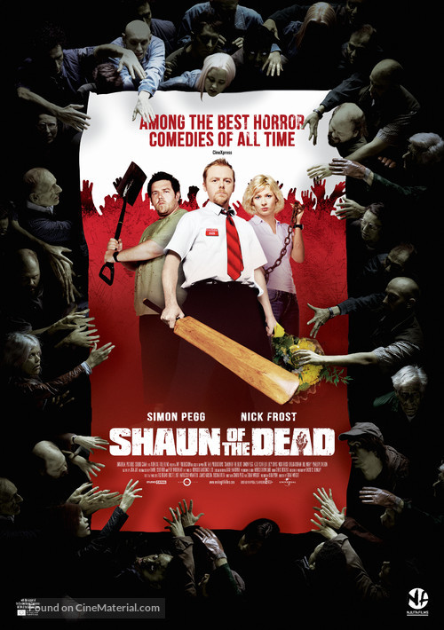 Shaun of the Dead - Swedish Movie Poster