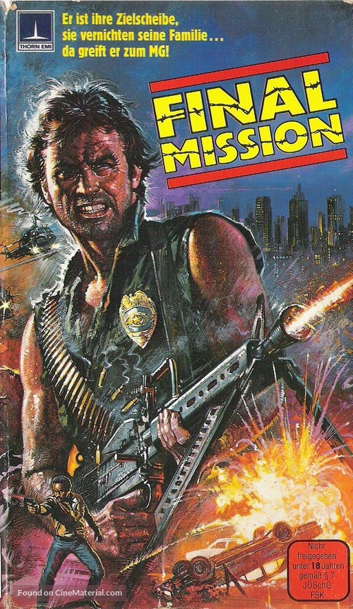 Final Mission - German VHS movie cover