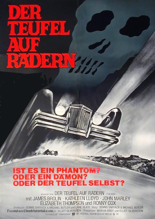 The Car - German Movie Poster