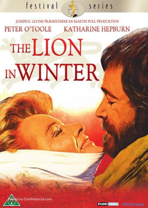The Lion in Winter - Danish DVD movie cover