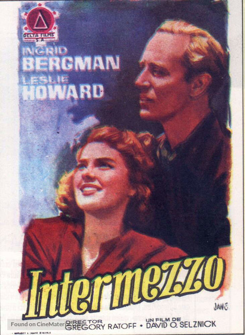 Intermezzo: A Love Story - Spanish Movie Poster