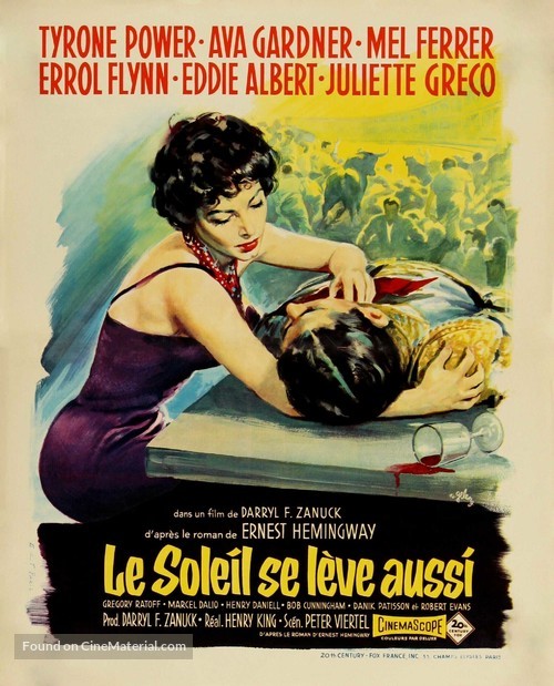The Sun Also Rises - French Movie Poster