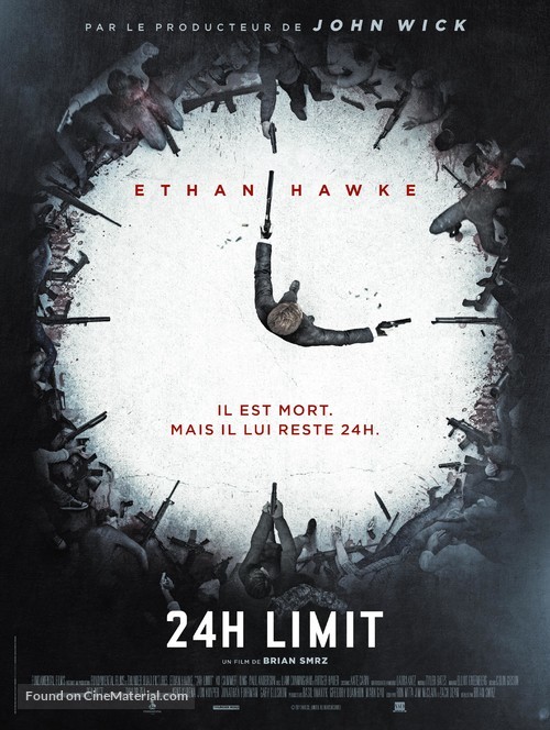 24 Hours to Live - French Movie Poster