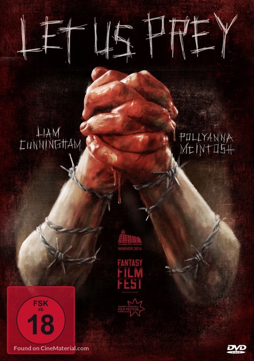 Let Us Prey - German DVD movie cover