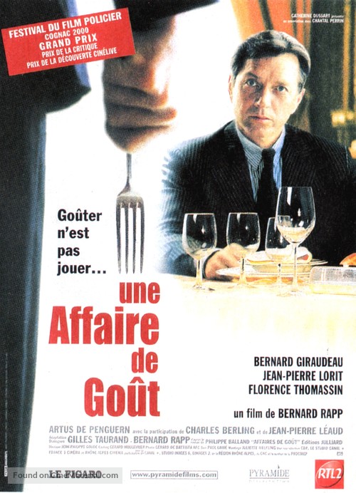 Une affaire de go&ucirc;t - French Movie Poster