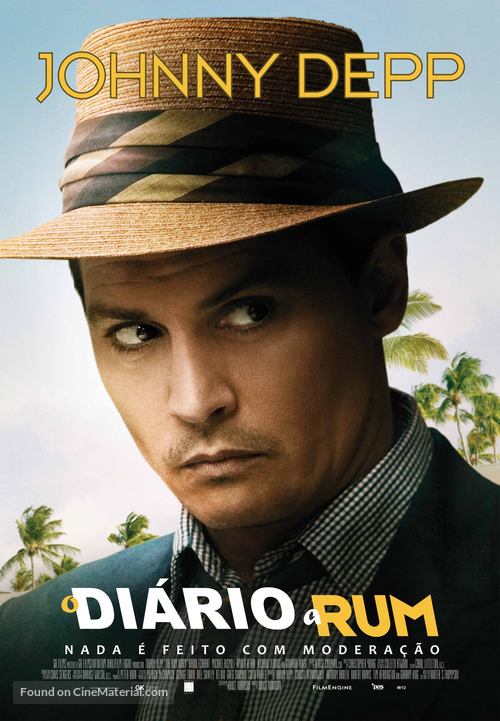 The Rum Diary - Portuguese Movie Poster