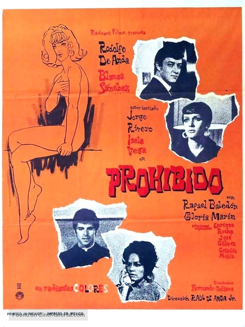 Prohibido - Mexican Movie Poster