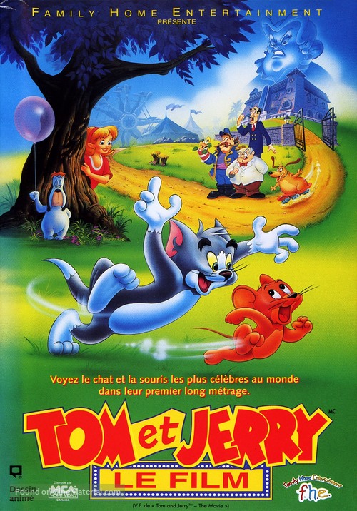 Tom and Jerry: The Movie - French DVD movie cover