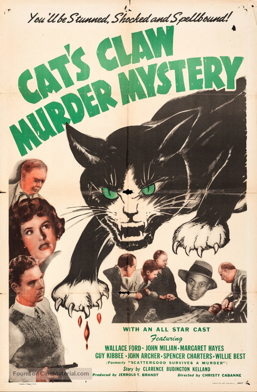 Scattergood Survives a Murder - Re-release movie poster