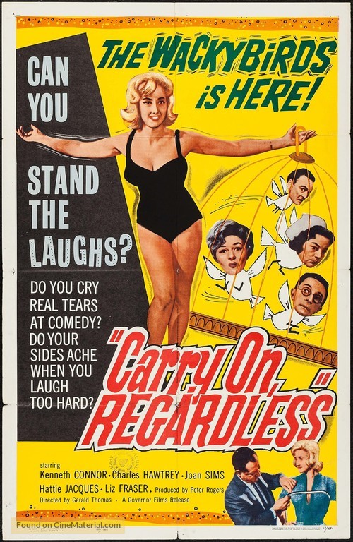 Carry on Regardless - Movie Poster