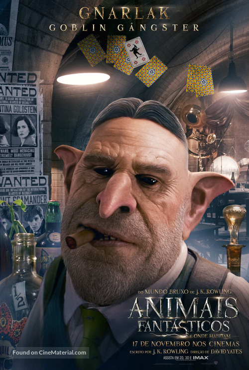 Fantastic Beasts and Where to Find Them - Brazilian Character movie poster