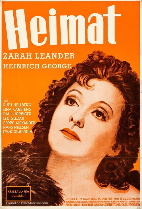 Heimat - German Re-release movie poster