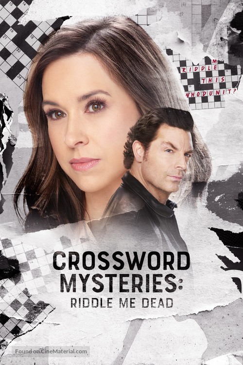 &quot;The Crossword Mysteries&quot; Riddle Me Dead - poster