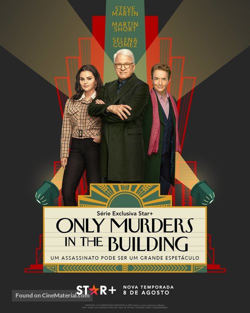 &quot;Only Murders in the Building&quot; - Brazilian Movie Poster