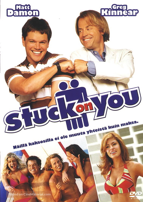 Stuck On You - Finnish DVD movie cover