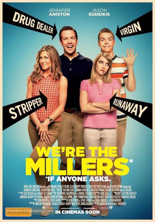 We&#039;re the Millers - Australian Movie Poster