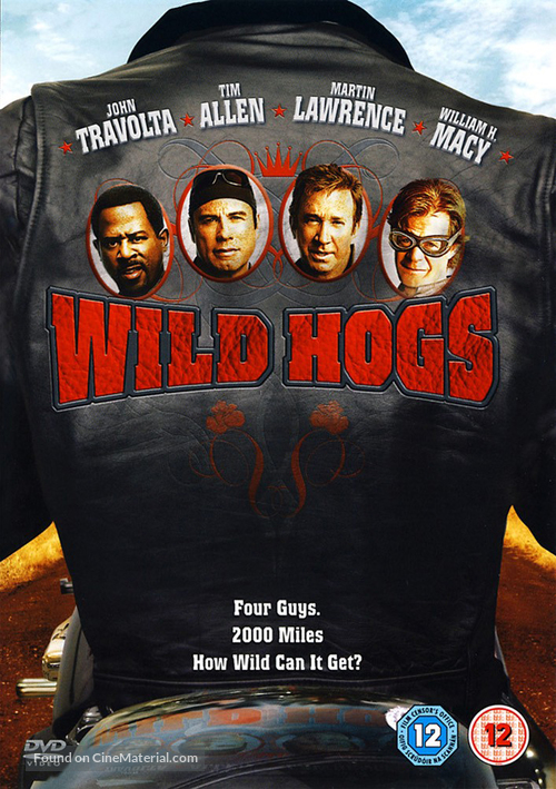 Wild Hogs - British DVD movie cover