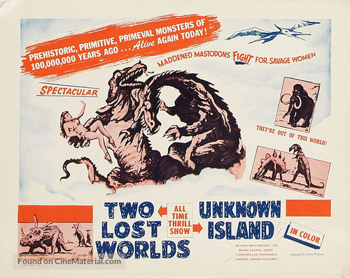 Unknown Island - Combo movie poster