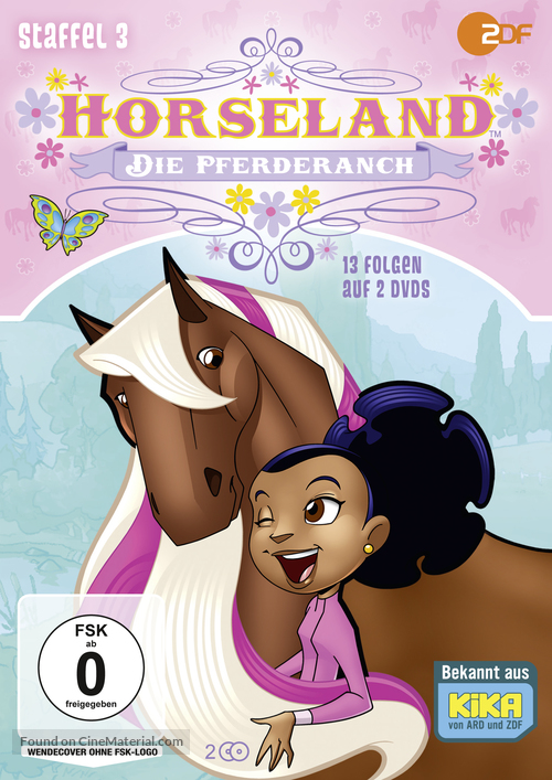 &quot;Horseland&quot; - German DVD movie cover