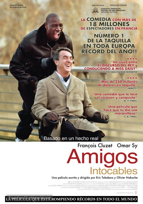 Intouchables - Argentinian Movie Poster