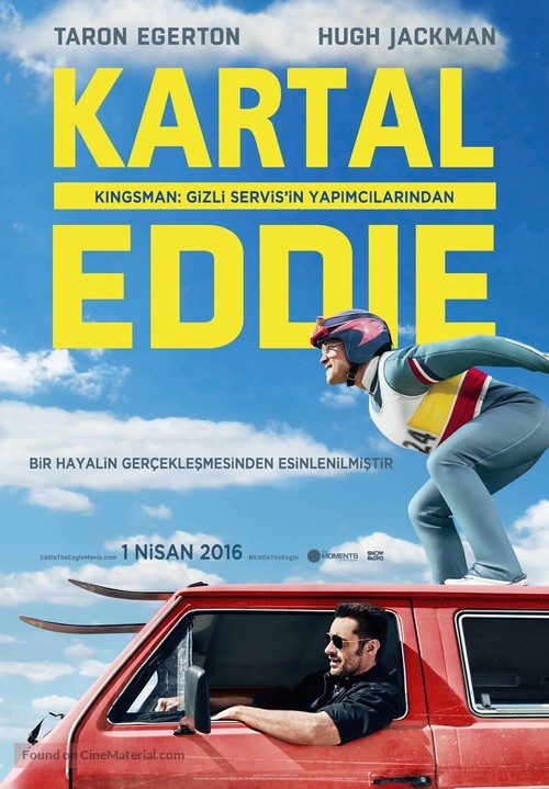 Eddie the Eagle - Turkish Movie Poster