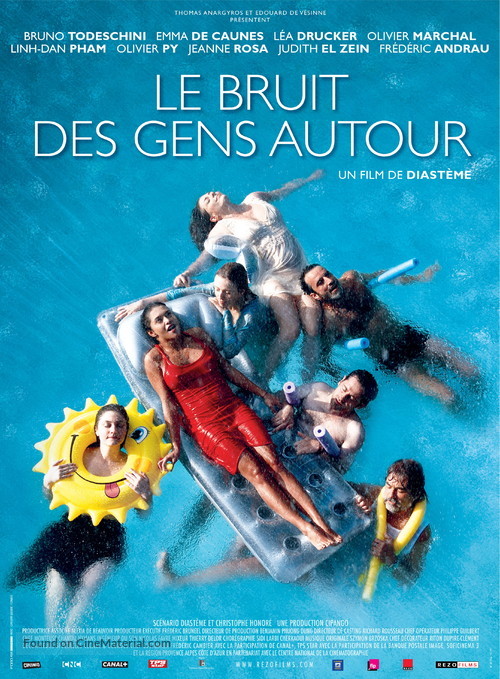 Bruit des gens autour, Le - French poster