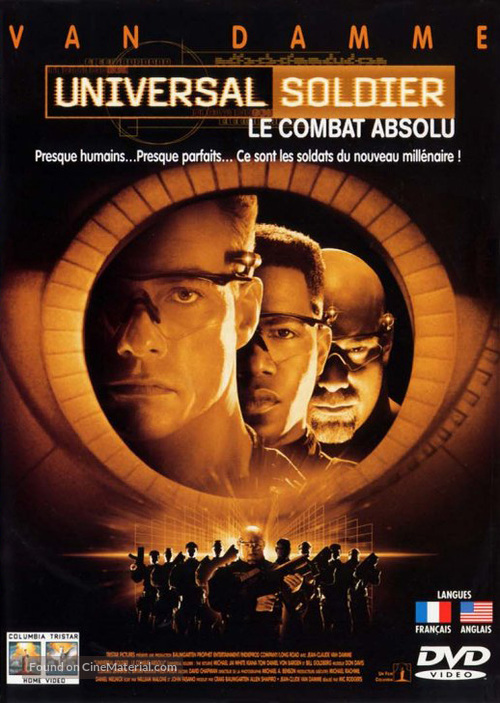 Universal Soldier: The Return - French DVD movie cover