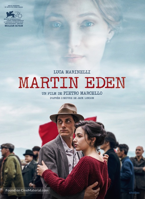 Martin Eden - French DVD movie cover