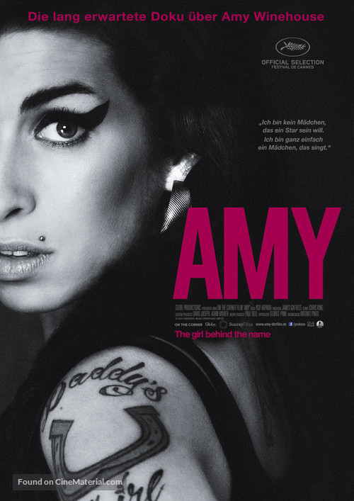 Amy - German Movie Poster