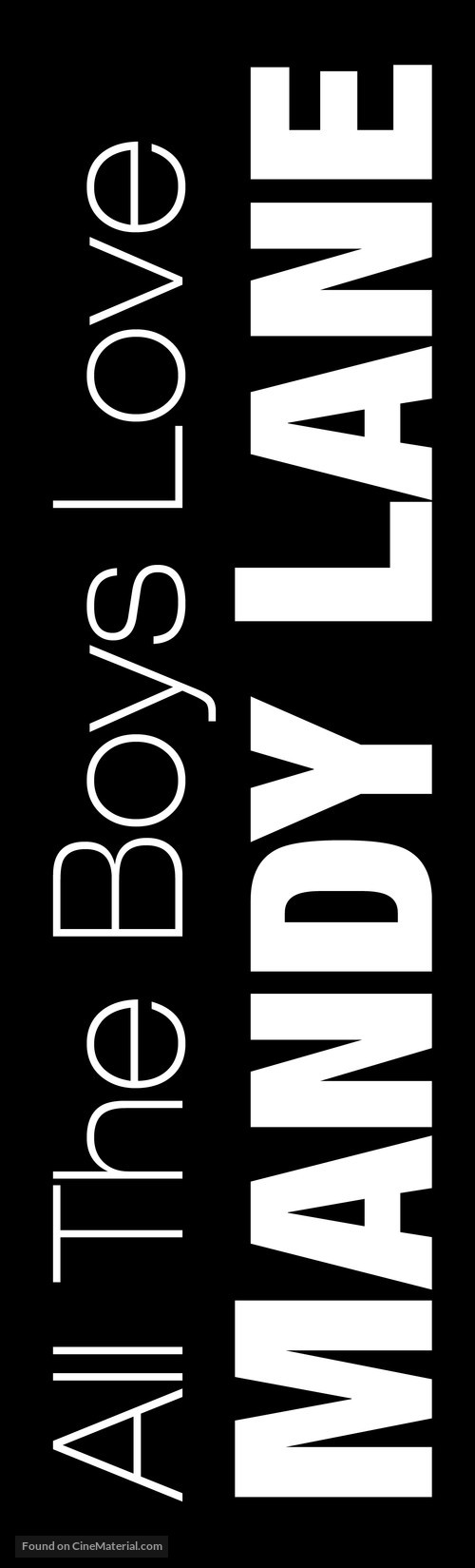 All the Boys Love Mandy Lane - German Logo