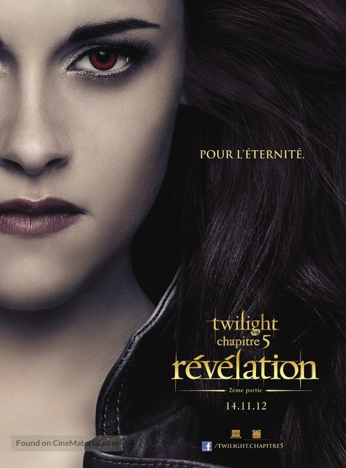 The Twilight Saga: Breaking Dawn - Part 2 - French Movie Poster