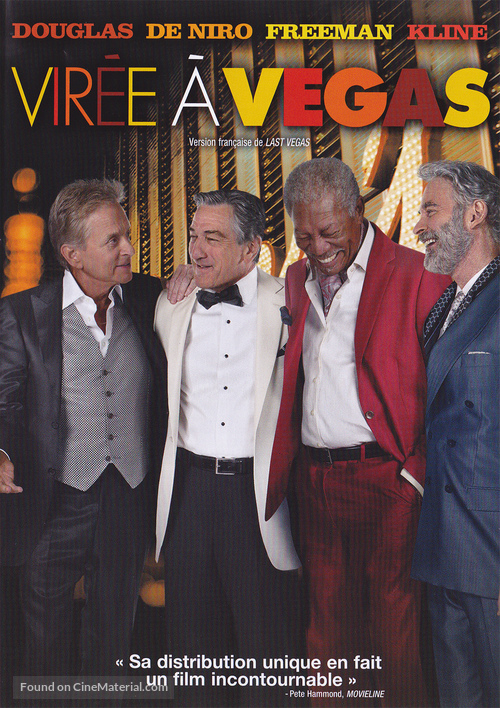 Last Vegas - Canadian DVD movie cover