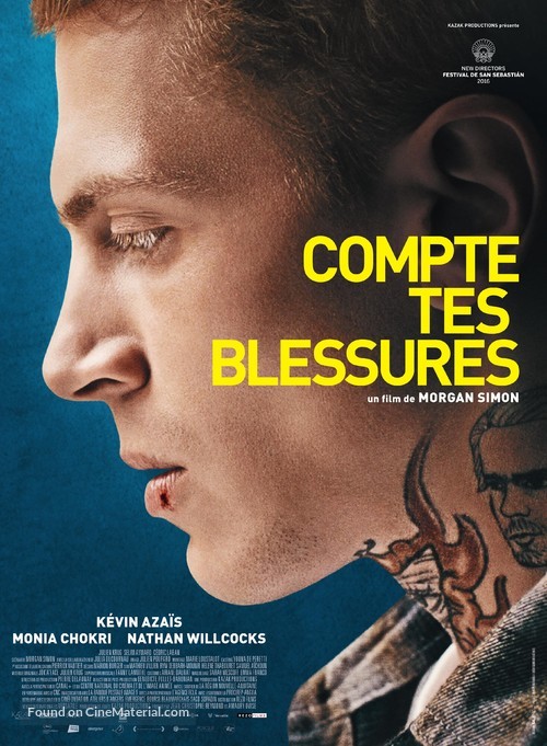 Compte tes blessures - French Movie Poster