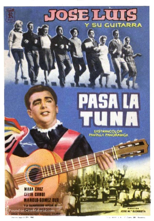 Pasa la tuna - Spanish Movie Poster