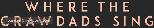 Where the Crawdads Sing - Logo